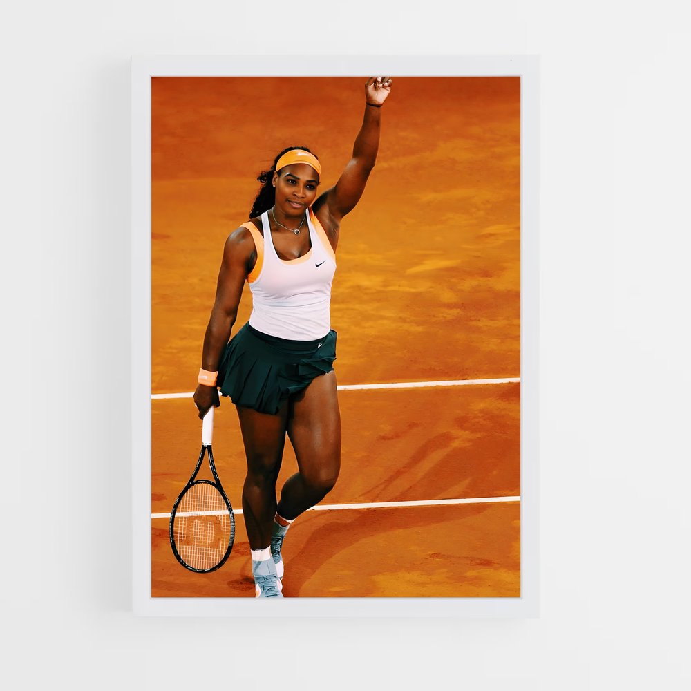 Poster Serena de williams – affiche Tennis (vue 3)